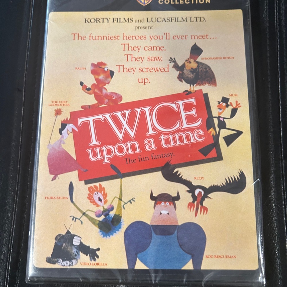 Twice Upon a Time DVD - Animated Fantasy Film NWOT Sealed